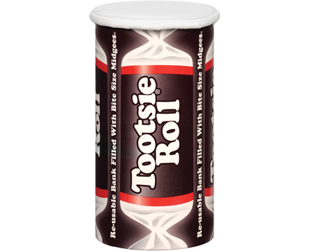 Tootsie® 4 oz. Tootsie Roll Bank