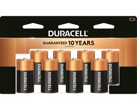 Duracell® Coppertop Alkaline C Batteries - 8 Pack