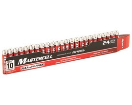 Dorcy® Mastercell AAA Alkaline Batteries - 24 Pack